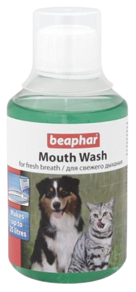 Fotografie Beaphar MOUTH wash - ústní voda 250ml BEAPHAR