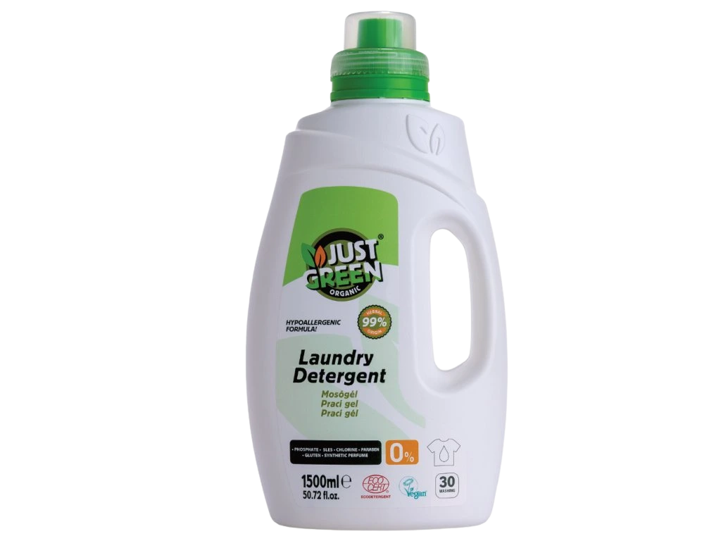 JUST GREEN ORGANIC Organický prací gel 1500 ml