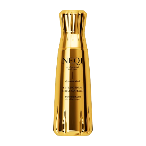 Fotografie NEQI Diamond Glass Styling Spray pro lesklé a hladké vlasy 180 ml