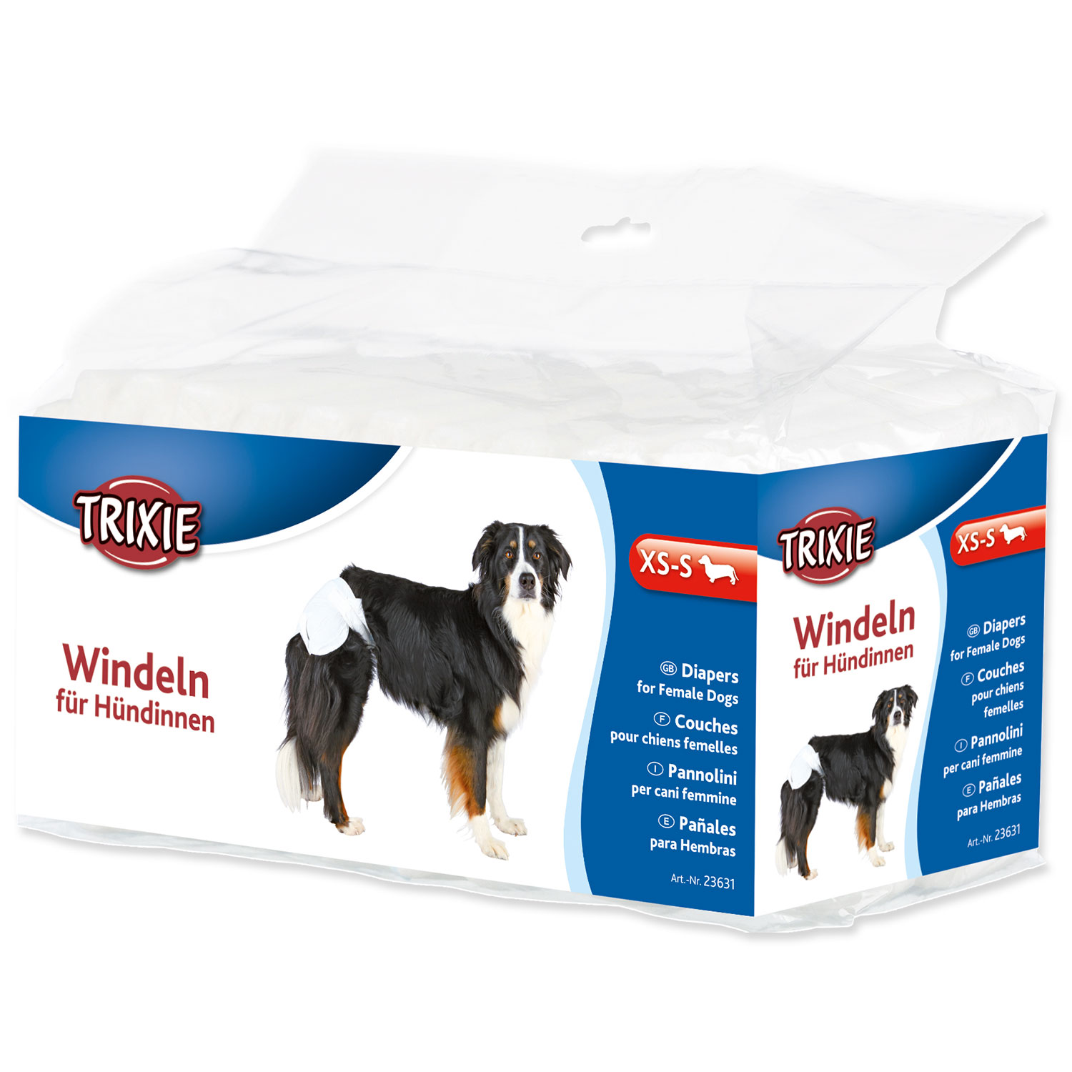 TRIXIE Pleny pro feny, vel. XS-S 12 ks