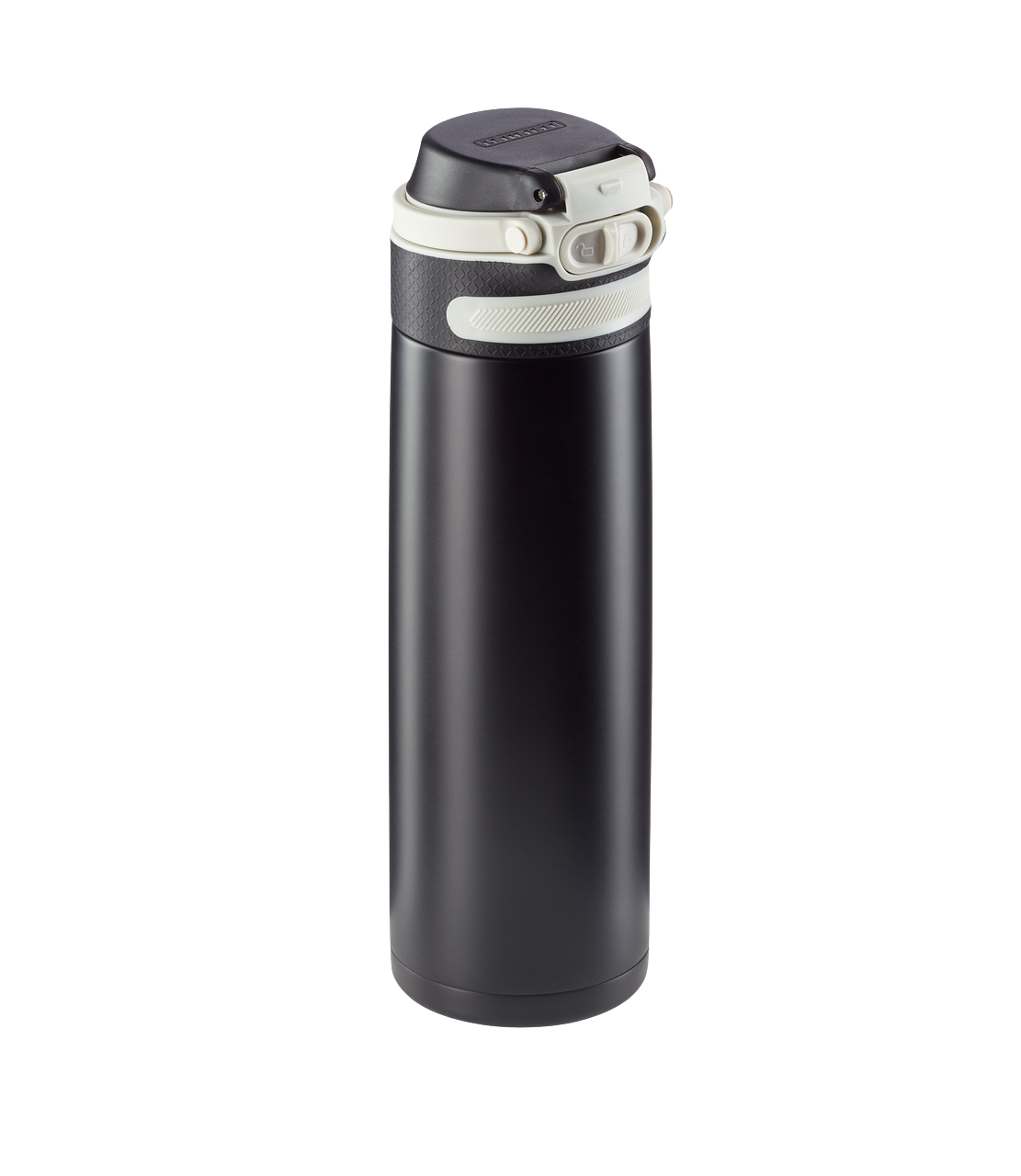 LEIFHEIT Termoska se šikovným uzávěrem - černá 600 ml