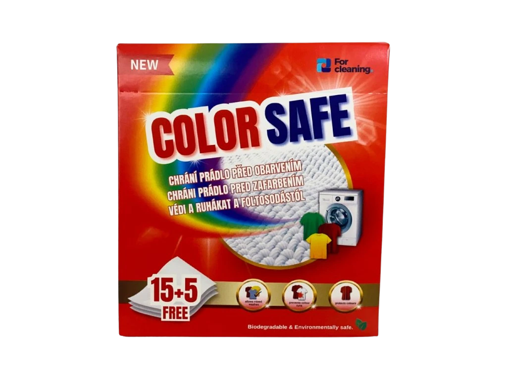 COLOR SAFE Ubrousky na praní 20 ks