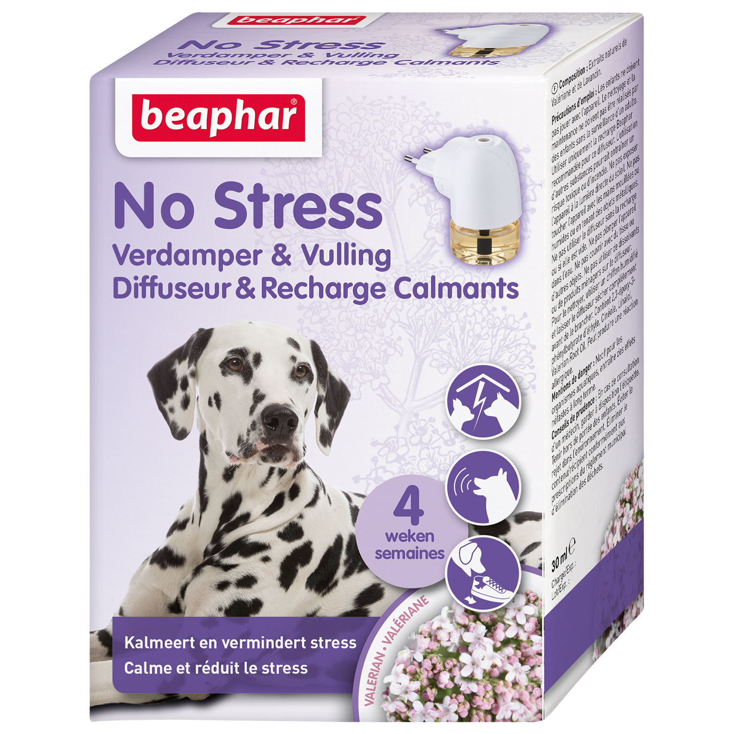 Fotografie BEAPHAR Difuzér No Stress sada pro psy 30 ml
