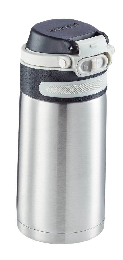 LEIFHEIT Termoska se šikovným uzávěrem - stříbrná 350 ml