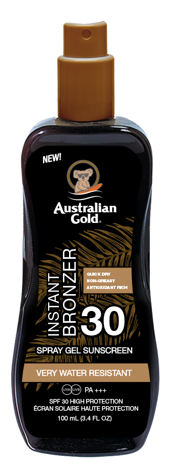 Australian Gold SPF 30 Spray gel Bronzer 100 ml