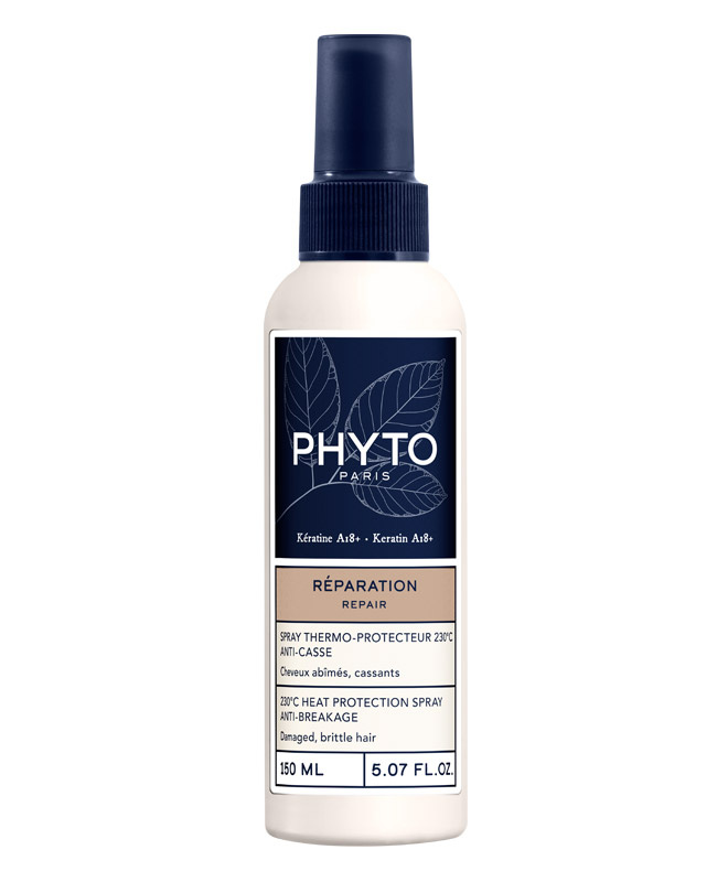 Fotografie PHYTO Termoochranný sprej pro poškozené vlasy 150 ml