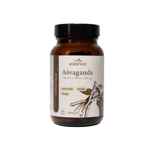 HERBYWAY Ašvaganda extrakt z kořene 800mg, 90 kapslí