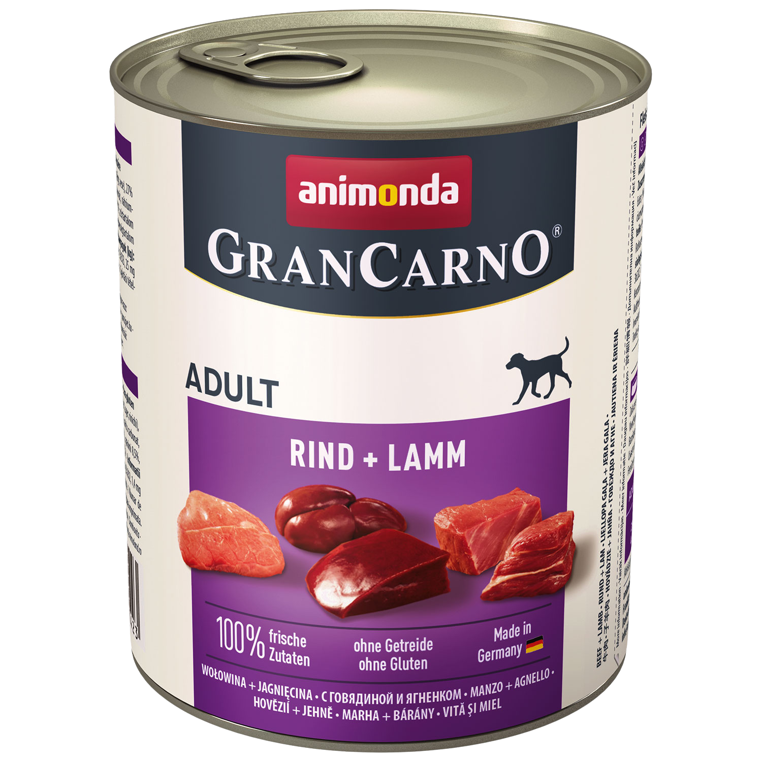 ANIMONDA Konzerva Gran Carno Adult hovězí a jehně 800 g