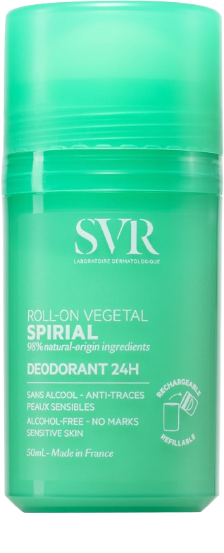SVR Spirial Roll-on Vegetal Deodorant 24H, 50 ml