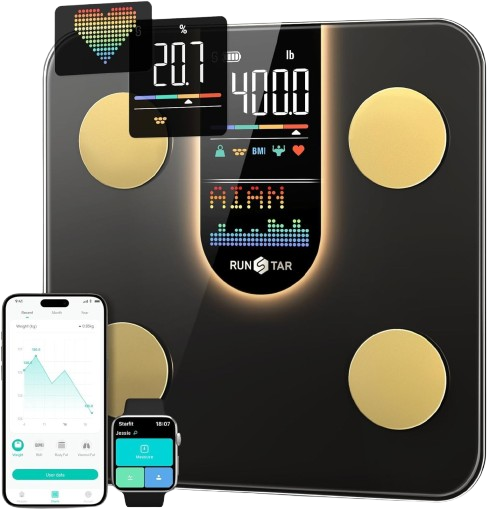 RUNSTAR 4E SmartView Lite Body Scale Diagnostická osobní chytrá váha