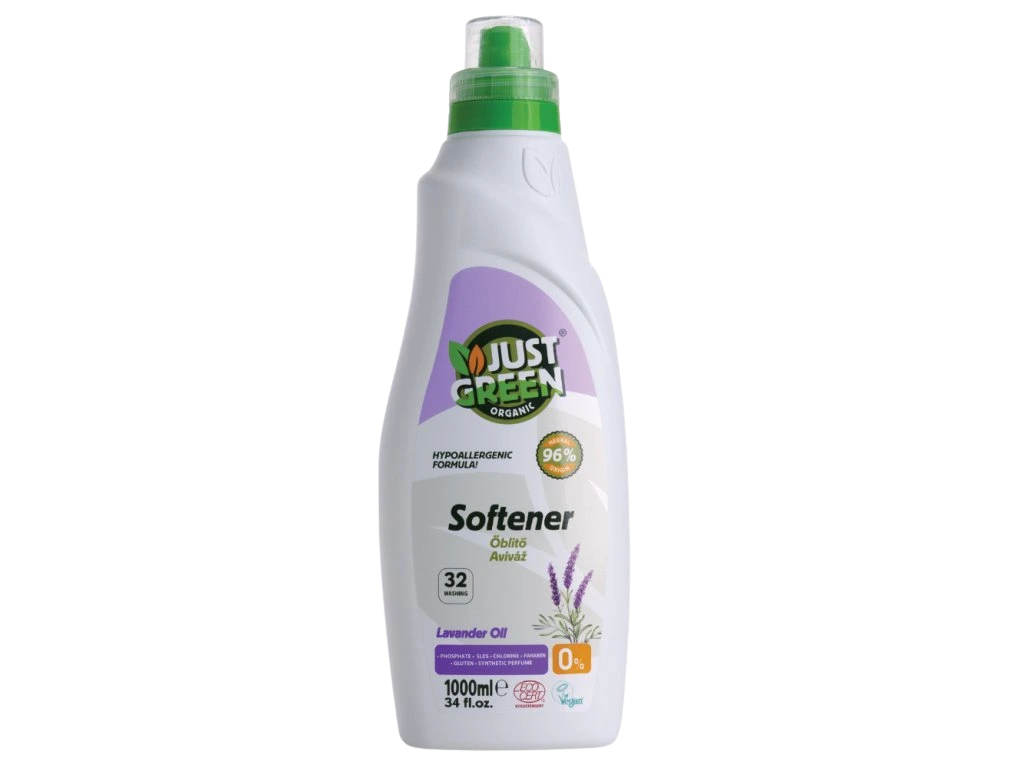 JUST GREEN ORGANIC Organická aviváž levandule 1000 ml