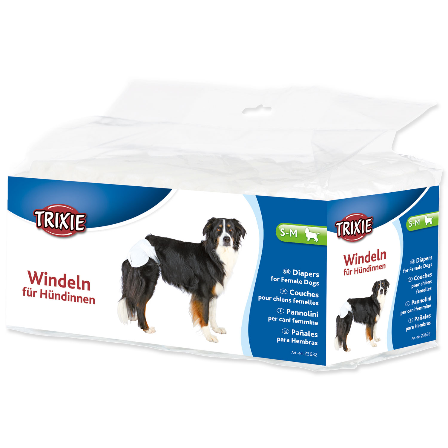 TRIXIE Pleny pro feny, vel. S-M 12 ks