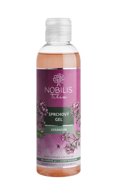 Nobilis Tilia Sprchový gel Geranium 200 ml