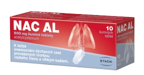 NAC AL 600 mg 10 šumivých tablet