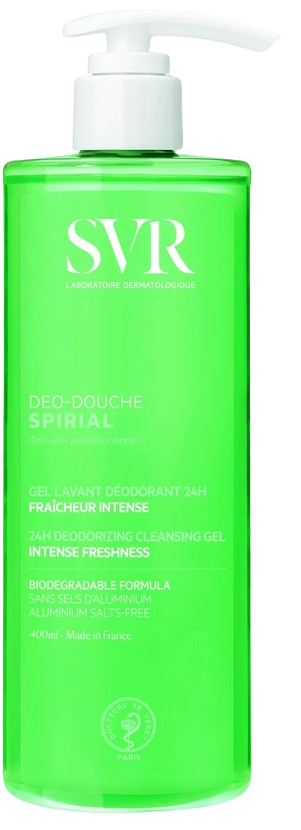 Fotografie SVR Spirial Deo Douche Sprchový gel 400 ml