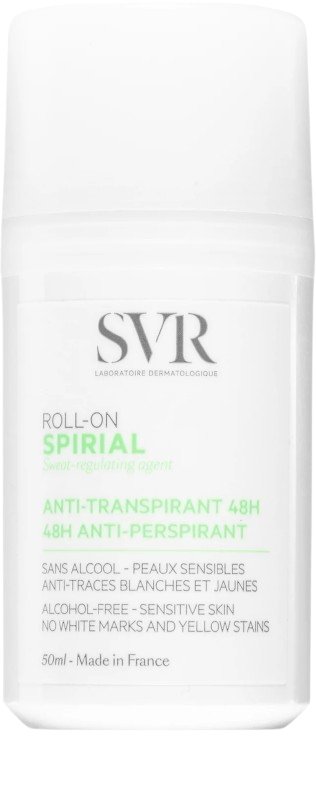 SVR Spirial Roll'on Deodorant 24H, 50 ml
