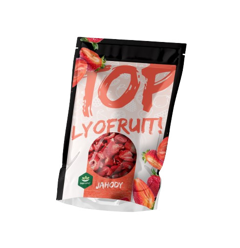 TOPNATUR Lyofilizované jahody 70 g