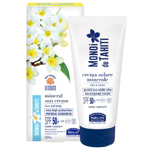 Fotografie HELAN Minerální opalovací krém SPF 50+, 125 ml