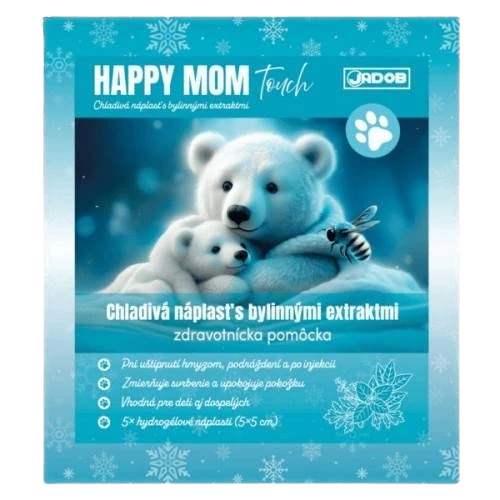 Chladivá náplast s bylinnými extrakty