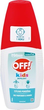 Fotografie OFF! repelent Kids rozprašovač 100 ml
