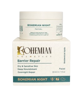 Fotografie BOHEMIAN COSMETICS Night - Barrier Repair - Limitovaná Edice 30 ml