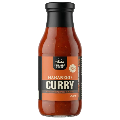 Fotografie FIRELAND FOODS Mamatha Curry Habanero 250 ml