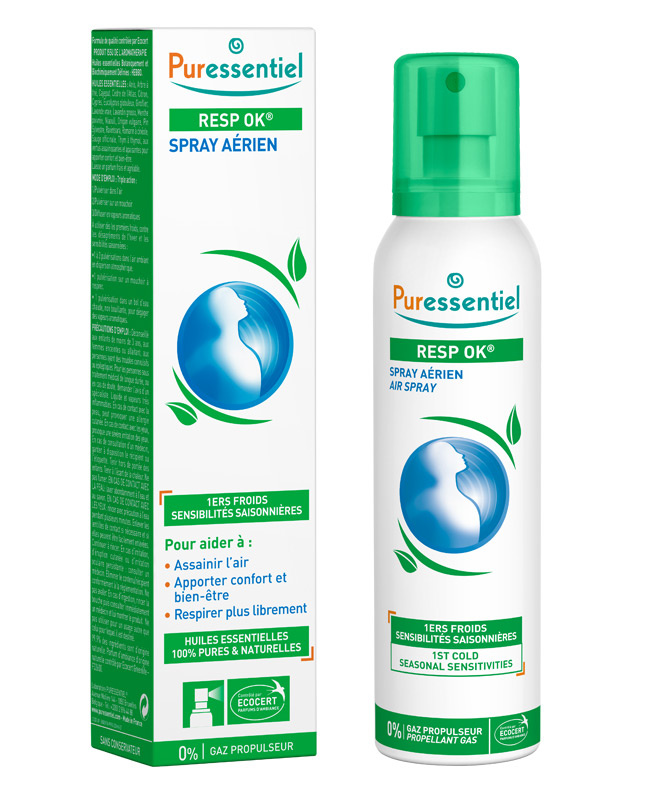 Fotografie PURESSENTIEL Sprej pro lepší dýchání 20 ml