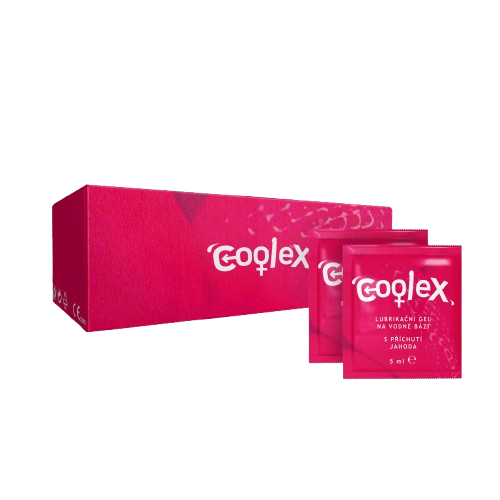 DERMACOL Coolex Lubrikační gel na vodní bázi - jahoda (sáčky) 5 ml