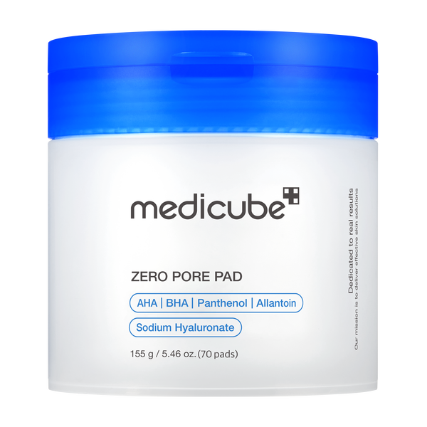 MEDICUBE Zero Pore Pad - Tonizující polštářky na obličej 155 g 70 ks