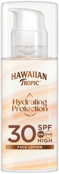 Hawaiian Tropic Silk AirSoft Face SPF 30 opalovací krém na obličej 50 ml