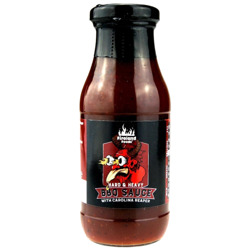 FIRELAND FOODS Hard & Heavy BBQ Sauce 250 ml