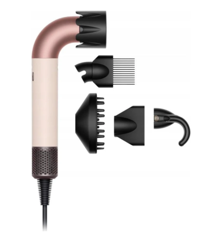 Fotografie DYSON Supersonic r HD17 Curly+Coily Fén Ceramic Pink/Rose Gold