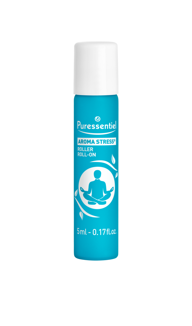 Fotografie PURESSENTIEL Roll-on proti stresu Rest & Relax 12 esenciálních olejů 5 ml