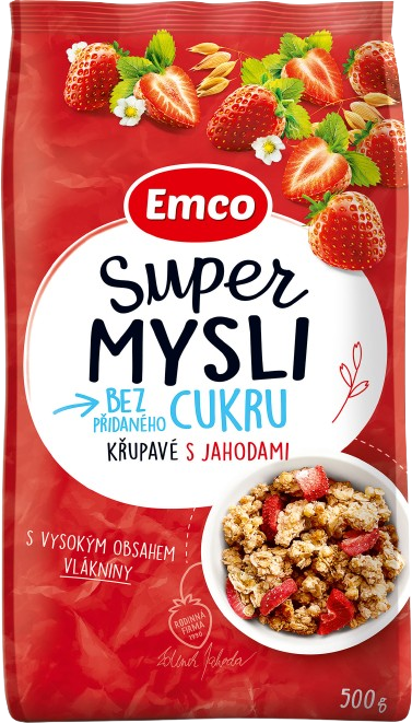 Fotografie EMCO Super mysli s jahodami 500 g