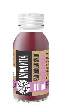VANAVITA Bio zázvorový shot s aronií 60 ml
