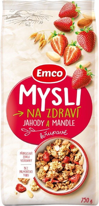 EMCO Mysli jahody a mandle 750 g
