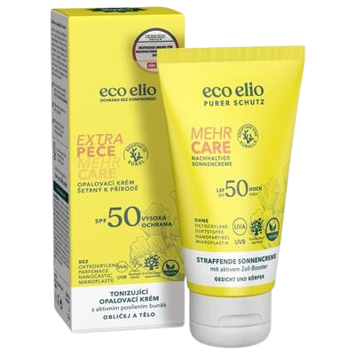 ECO ELIO opalovací krém Extra Péče SPF50 75 ml