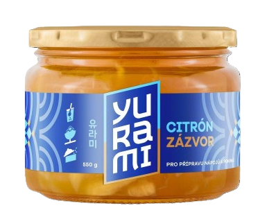 Fotografie YURAMI Citron a zázvor 550 g