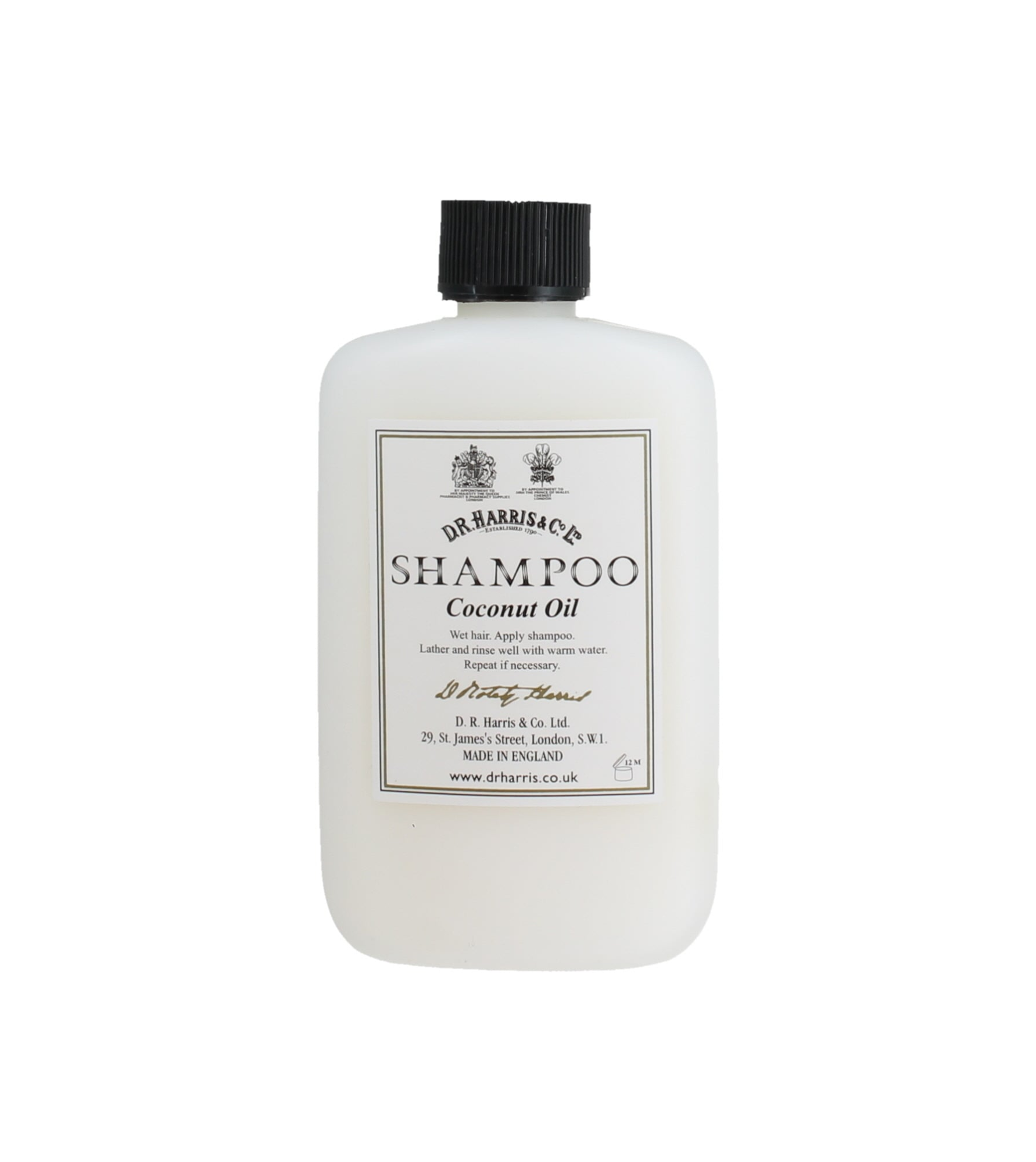 Fotografie D.R. HARRIS Coconut Oil Shampoo 250 ml