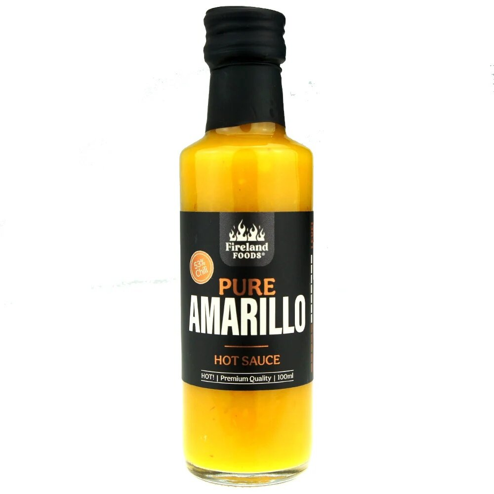 Fotografie FIRELAND FOODS Pure Amarillo Hot Sauce 100 ml