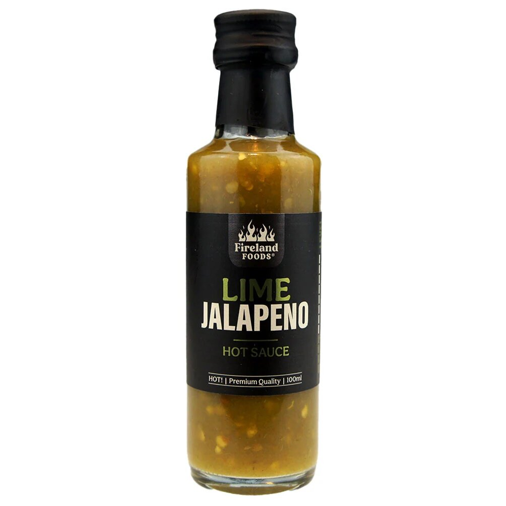 Fotografie FIRELAND FOODS Jalapeño & Lime Hot Sauce 100 ml