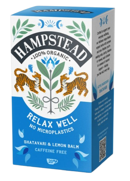 HAMPSTEAD TEA BIO Bylinný čaj pro zklidnění a relaxaci 20 sáčků