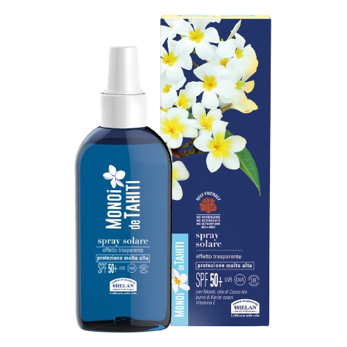 Fotografie HELAN Transparentní opalovací tělový sprej SPF 50+, 150 ml