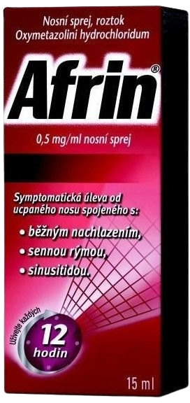 Fotografie AFRIN nosní sprej 15 ml