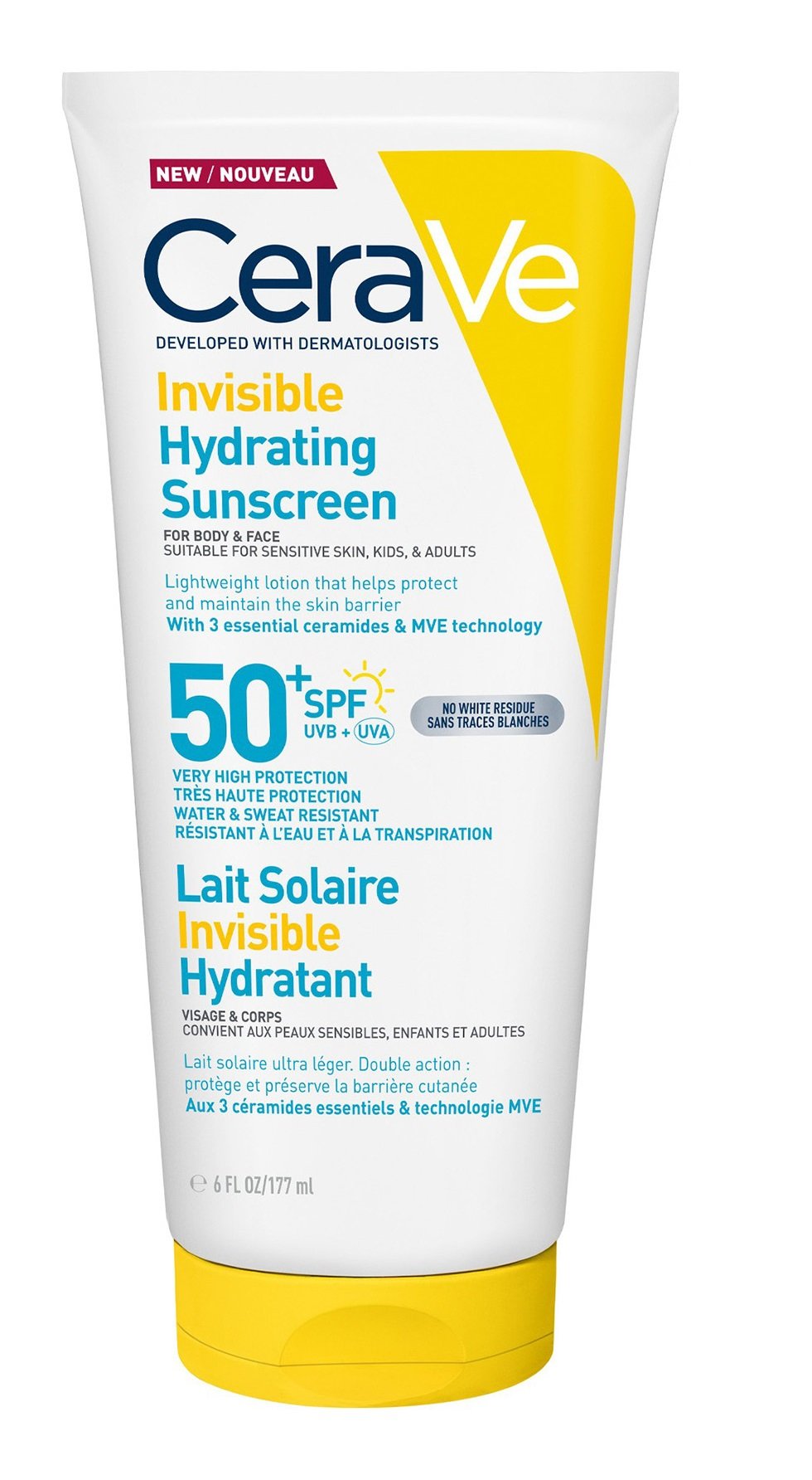 CERAVE Hydratační opalovací mléko SPF50 177 ml