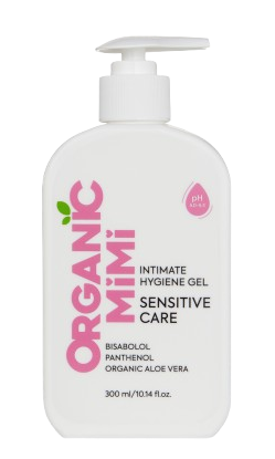 Fotografie ORGANIC MIMI Sensitive Care Intimní mycí gel 300 ml