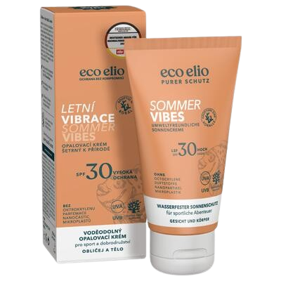 ECO ELIO opalovací krém Letní Vibrace SPF30 75 ml