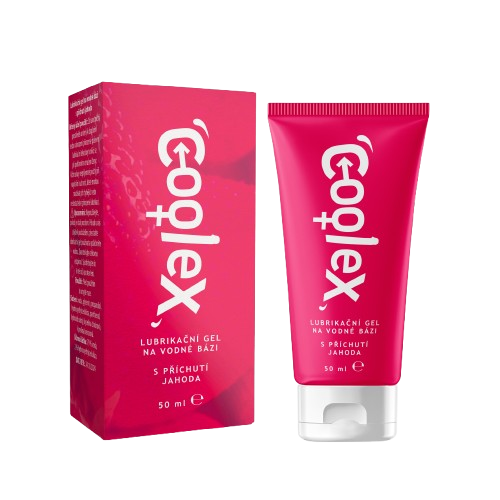 DERMACOL Coolex Lubrikační gel na vodní bázi - jahoda (tuba) 50 ml