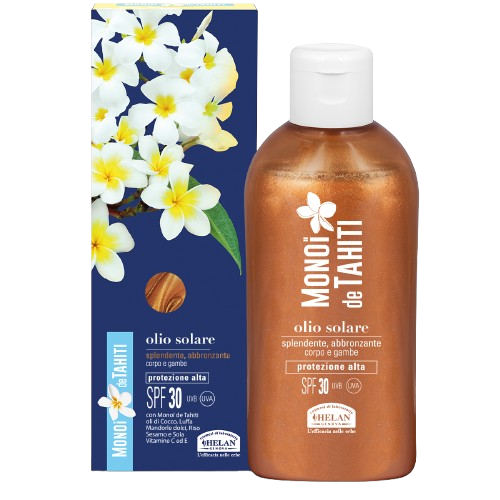 Fotografie HELAN Rozjasňující opalovací olej SPF 30 150 ml