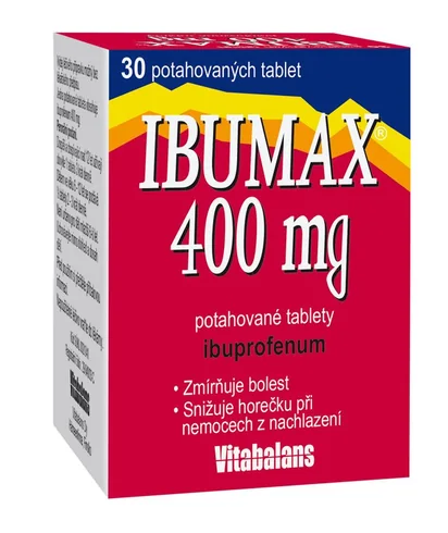 Fotografie IBUMAX 400MG potahované tablety 30